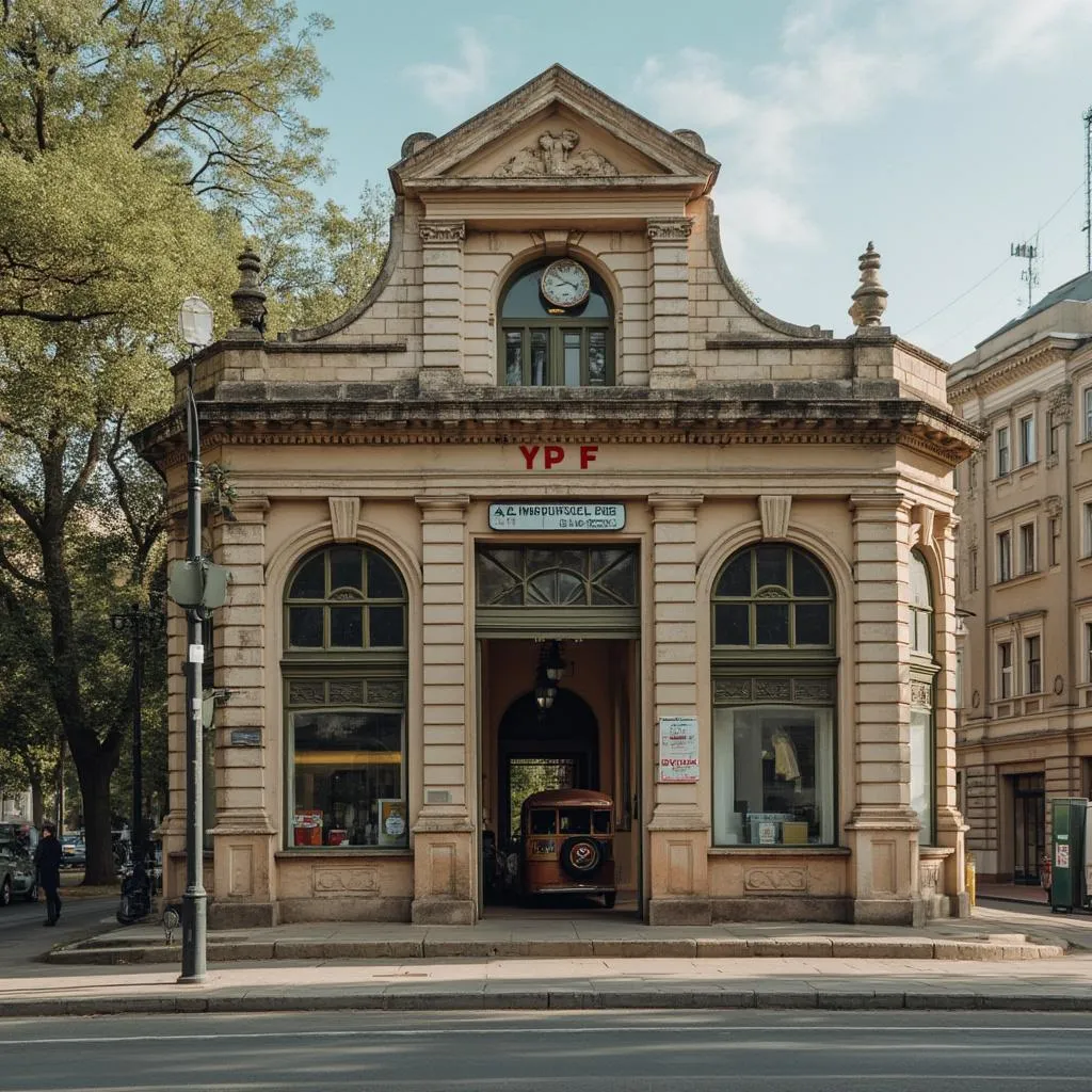 Estación YPF histórica