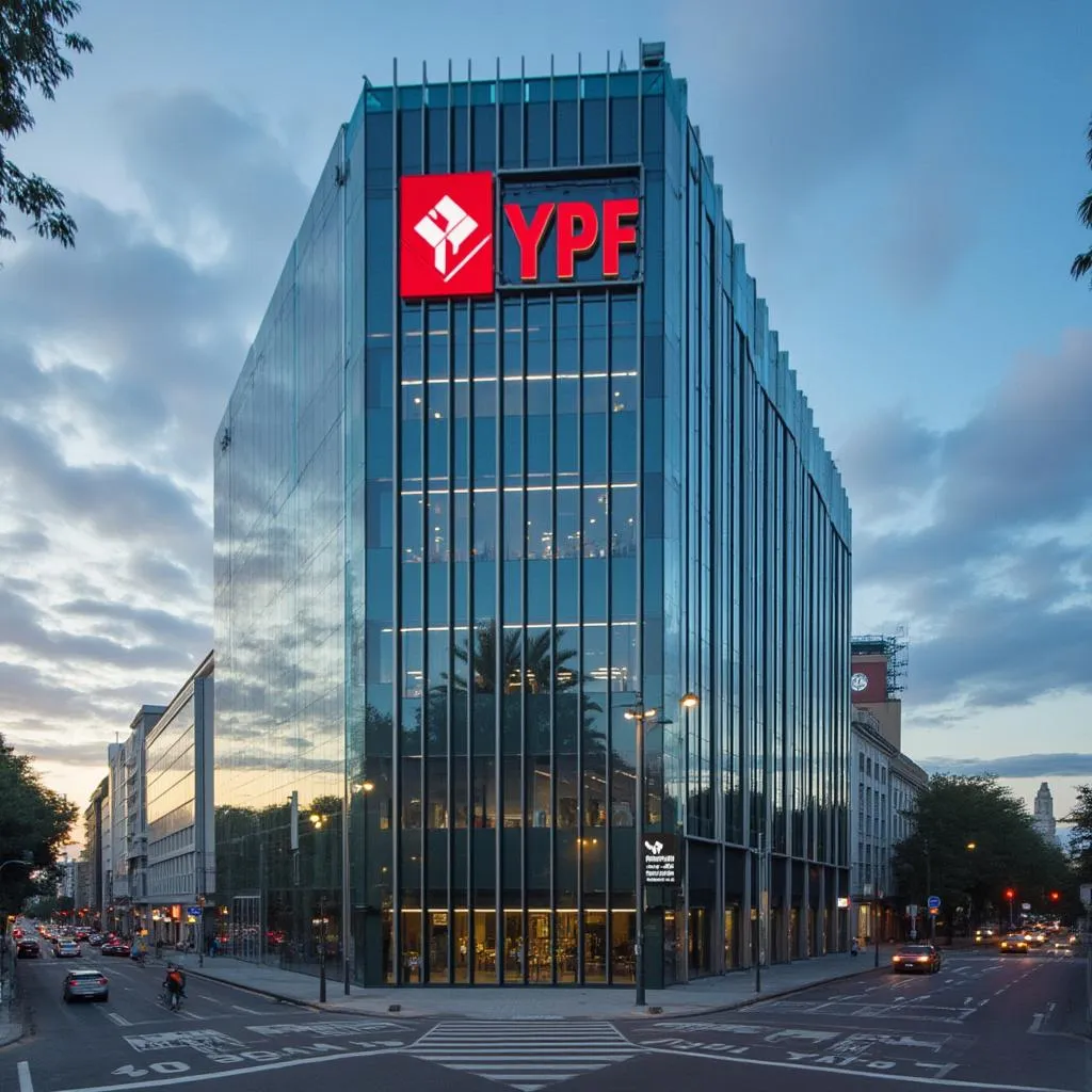 Sede central de YPF en Buenos Aires